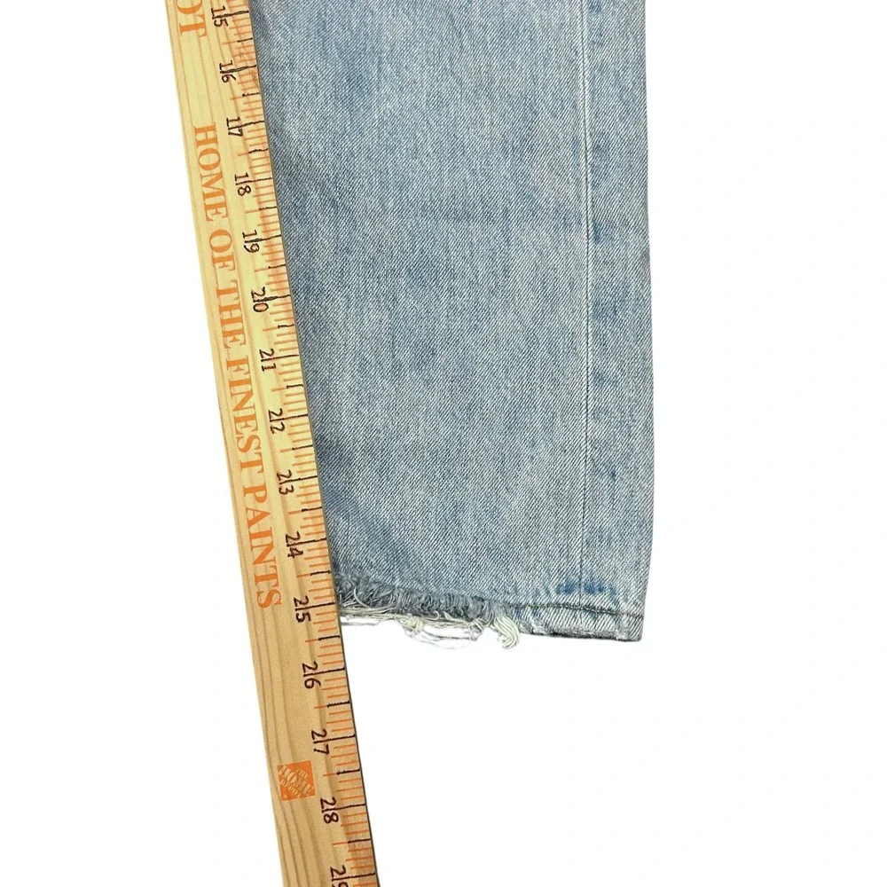 AGOLDE Riley High‎ Rise Straight Leg Distressed Jeans Women's Size 27